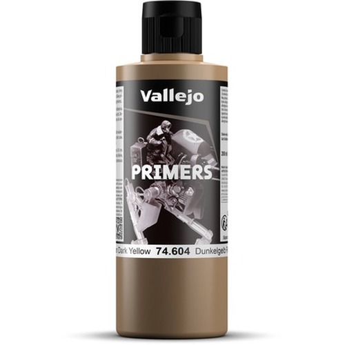 Vallejo: 74.604 - Primers - German Dark Yellow (200 ml)