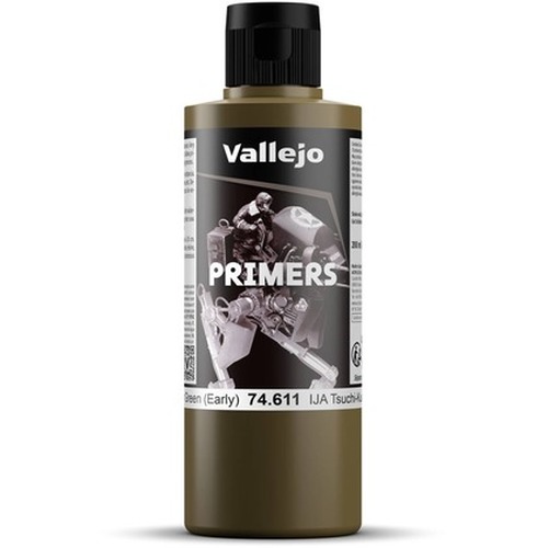 Vallejo: 74.611 - Primers - IJA-Tsuchi-Kusa-IRO Earth Green (Early) (200 ml)