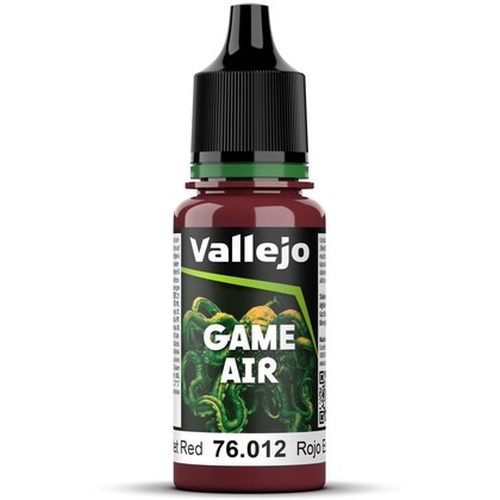 Vallejo: 76.012 - Game Air - Scarlet Red (18 ml)