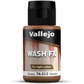 Vallejo: 76.513 - Wash FX - Brown (35 ml)