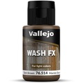 Vallejo: 76.514 - Wash FX - Dark Brown (35 ml)