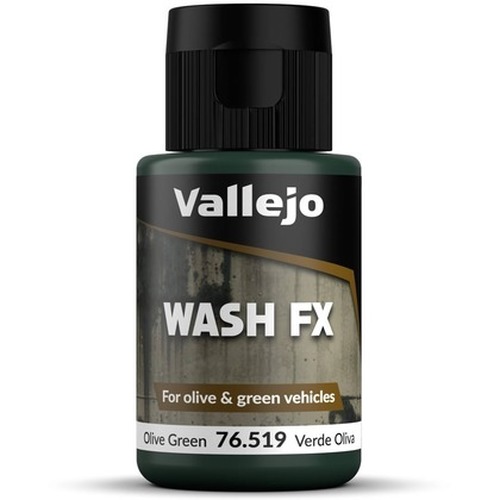 Vallejo: 76.519 - Wash FX - Olive Green (35 ml)