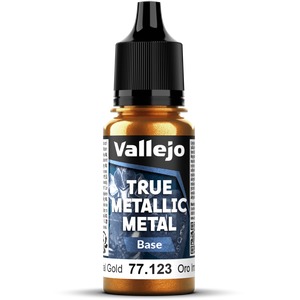 Vallejo: 77.123 - True Metallic Metal - Base - Imperial Gold (18 ml)