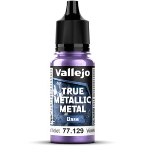 Vallejo: 77.129 - True Metallic Metal - Base - Celestial Violet (18 ml)