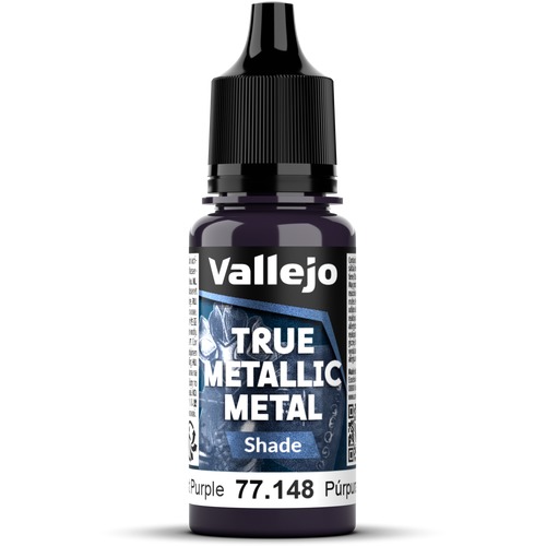 Vallejo: 77.148 - True Metallic Metal - Shade - Amethyst Purple (18 ml)