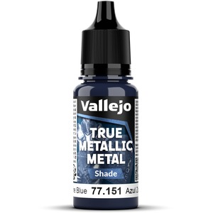 Vallejo: 77.151 - True Metallic Metal - Shade - Sapphire Blue (18 ml)