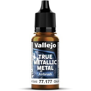 Vallejo: 77.177 - True Metallic Metal - Airbrush - Arcane Gold (18 ml)
