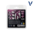 Vallejo: 77.261 - True Metallic Metal - Crimson Magenta Paint Set (4)