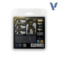 Vallejo: 77.267 - True Metallic Metal - Greenish Gold Paint Set (4)