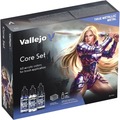 Vallejo: 77.273 - True Metallic Metal - Core Set