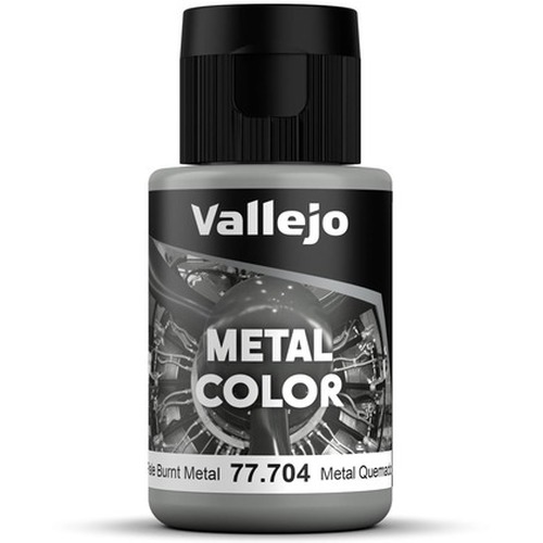 Vallejo: 77.704 - Metal Color - Pale Burnt Metal (32 ml)