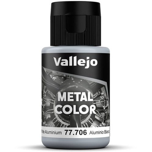 Vallejo: 77.706 - Metal Color - White Aluminium (32 ml)