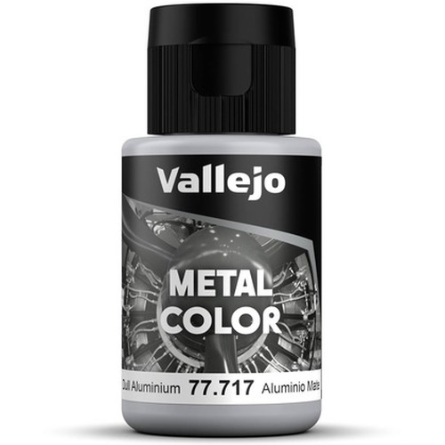 Vallejo: 77.717 - Metal Color - Dull Aluminium (32 ml)