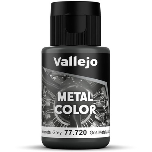 Vallejo: 77.720 - Metal Color - Gunmetal (32 ml)