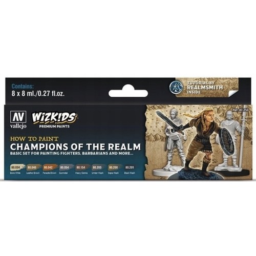 Vallejo: 80.250 - Wizkids - Champions of the Realm (8x8 ml)