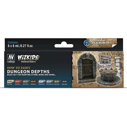 Vallejo: 80.251 - Wizkids - Dungeon Depths (8x8 ml)