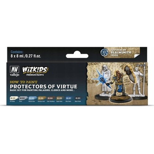 Vallejo: 80.252 - Wizkids - Protectors of Virtue (8x8 ml)