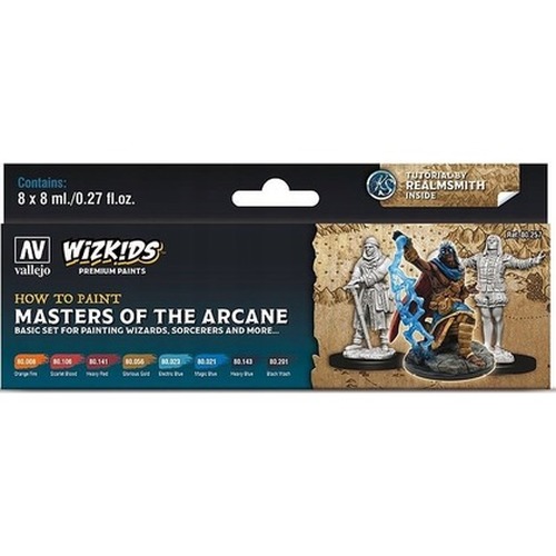 Vallejo: 80.257 - Wizkids - Masters of the Arcane (8x8 ml)