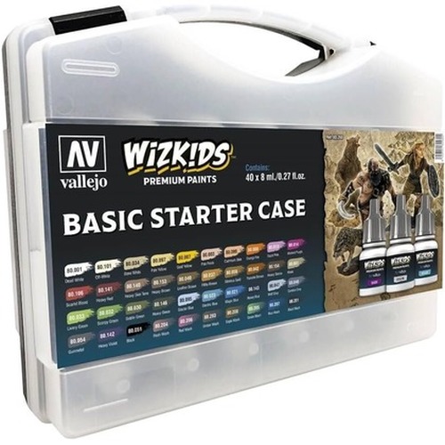 Vallejo: 80.261 - Wizkids - Intermediate Case (40x8 ml)