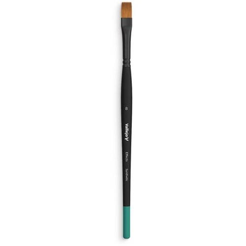 Vallejo: B04008 - Effects - Flat Rectangular Brush - Synthetic 8