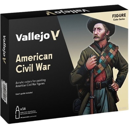 Vallejo: Model Color - Figure -  American Civil War (16 x 18 ml)