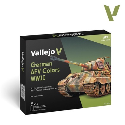 Vallejo: Model Color - German AFV Colors WWII (16 x 18 ml)