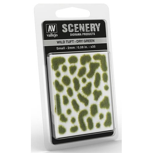 Vallejo: SC401 - Scenery - Wild Tuft - Dry Green (2 mm x 35)