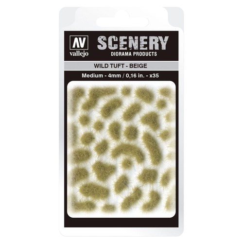 Vallejo: SC408 - Scenery - Wild Tuft - Beige (4 mm x 35)