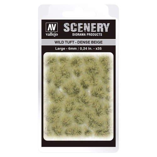 Vallejo: SC412 - Scenery - Wild Tuft - Dense Beige (6 mm x 35)