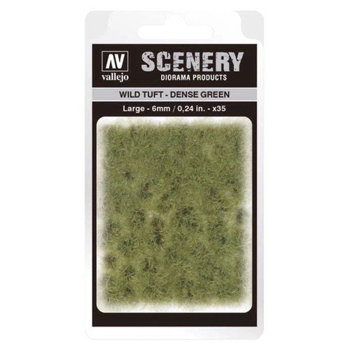 Vallejo: SC413 - Scenery - Wild Tuft - Dense Green (6 mm x 35)