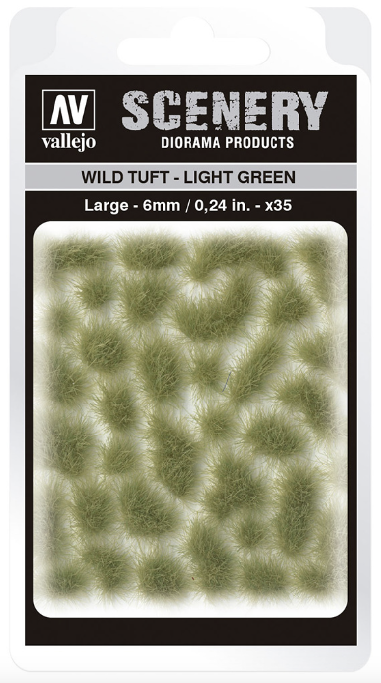 Vallejo: SC417 - Scenery - Wild Tuft - Light Green (6 mm x 35)