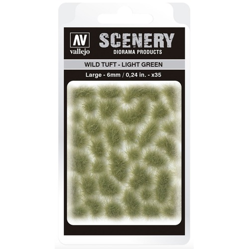 Vallejo: SC417 - Scenery - Wild Tuft - Light Green (6 mm x 35)