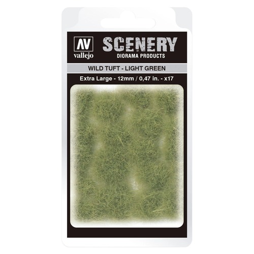 Vallejo: SC426 - Scenery - Wild Tuft - Light Green (12 mm x 17)