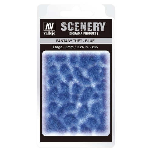 Vallejo: SC434 - Scenery - Fantasy Tuft - Blue (6 mm x 35)