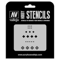 Vallejo: ST-AFV001 - Stencils - Assorted German WWII Tank Markings