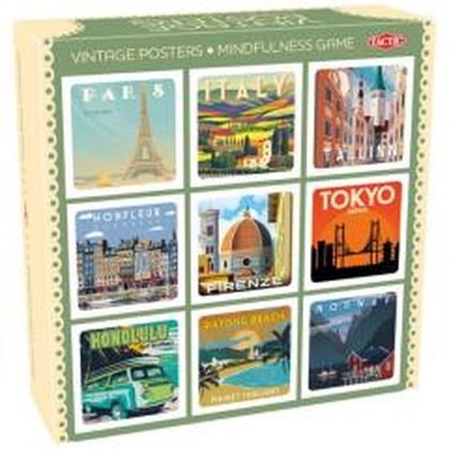 Vintage Posters Mindfullness Game