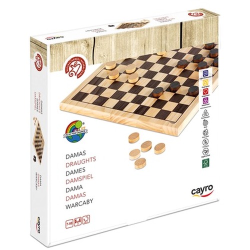 Warcaby drewniane (634)