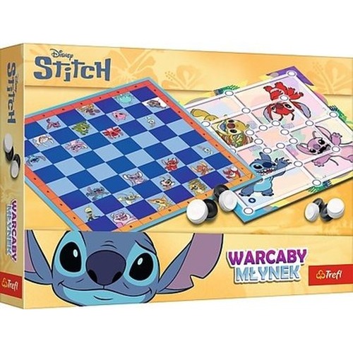 Warcaby i Młynek Lilo&Stitch TREFL