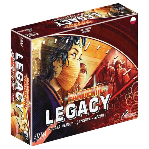Pandemic Legacy (Pandemia) - Edycja czerwona