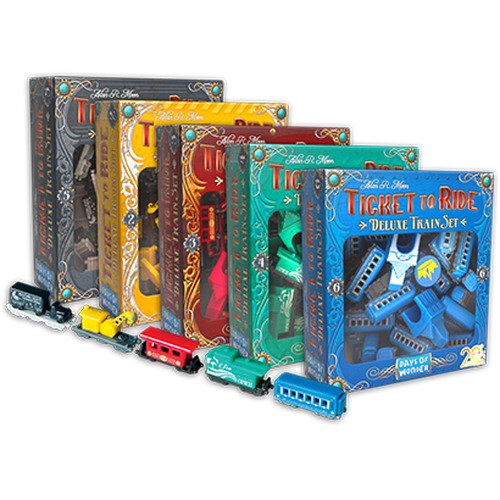 Wsiąść do Pociągu: 20. Rocznica - Pakiet ekskluzywnych pociągów w 5 kolorach