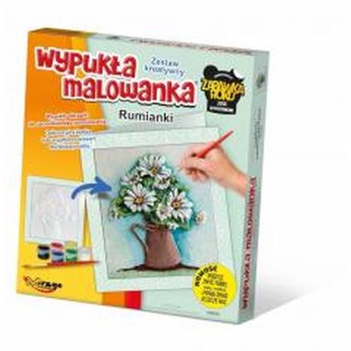 Wypukła Malowanka - Kwiaty Rumianki