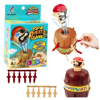 Wyskakujący pirat gra rodzinna