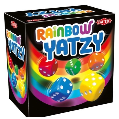 Yatzy tęczowe - gra w kości