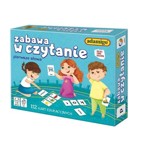 Zabawa w czytanie Gra edukacyjna