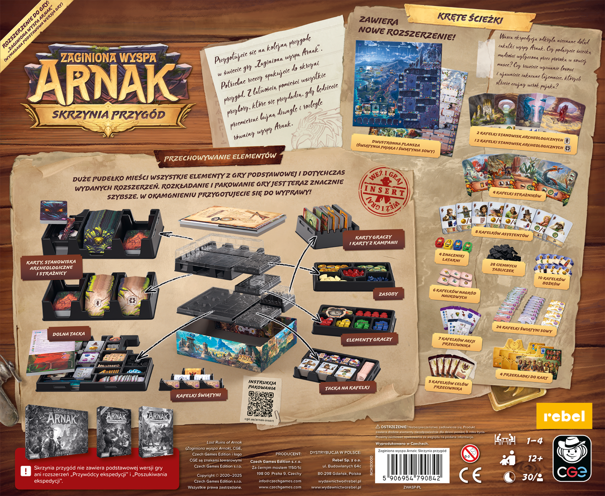 Zaginiona wyspa Arnak: Skrzynia przygód