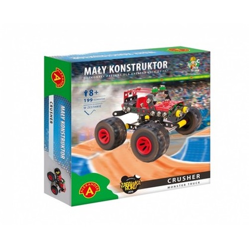 Zestaw konstrukcyjny Mały Konstruktor Monster Truck - Crusher