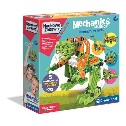 Zestaw konstrukcyjny mechanika junior Dinozaury 50681