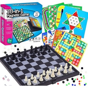 Zetaw gier planszowych 18w1 szachy